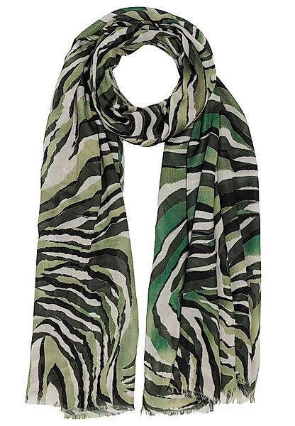 Caspar Modeschal Luftig warmer Damen Schal Halstuch mit Zebra Motiv - SC554 günstig online kaufen