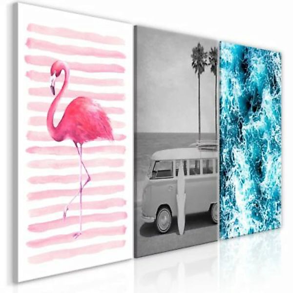 artgeist Wandbild Holiday (Collection) mehrfarbig Gr. 60 x 30 günstig online kaufen