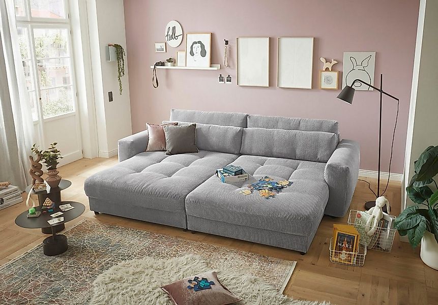 ED EXCITING DESIGN Big-Sofa Loveseat, 2-Sitzer, Barura, Breite 292, 2 Teile günstig online kaufen