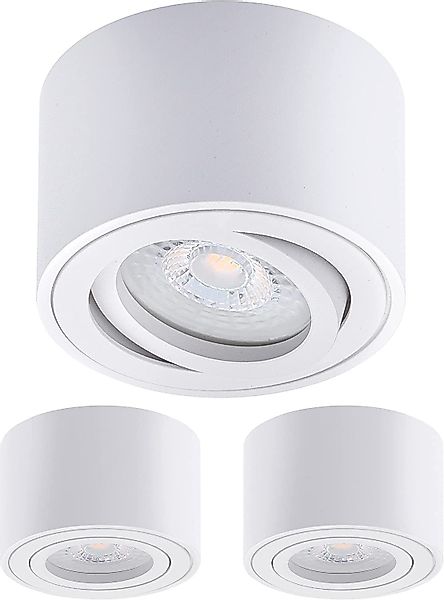 Oktaplex lighting LED Deckenstrahler 3er Set günstig online kaufen