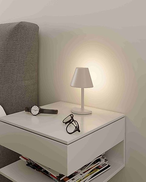 TWIN - Akku-Tischleuchte weiß günstig online kaufen