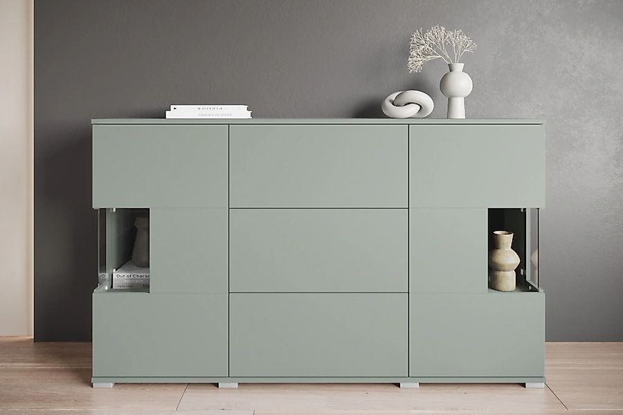 INOSIGN Sideboard "Kenia" 1 Stk. tlg. Sideboard mit 3 Schubladen, 6 Fächern günstig online kaufen