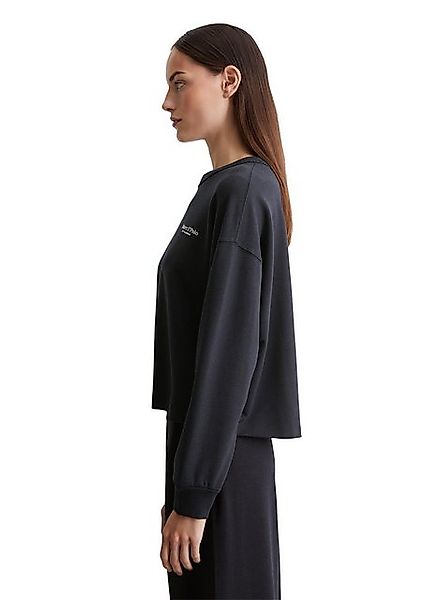 Marc O'Polo Sweatshirt aus Organic-Cotton-Viskose-Mix günstig online kaufen