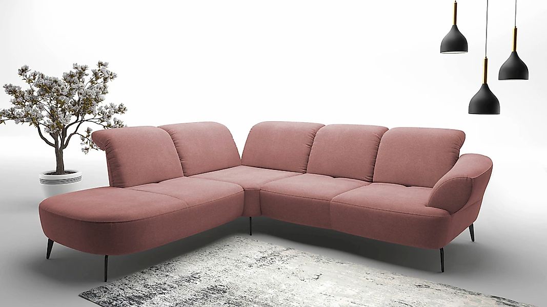 sit&more Ecksofa "Dance, L-Form, inkl. Sitztiefenverstellung", inkl. Click& günstig online kaufen