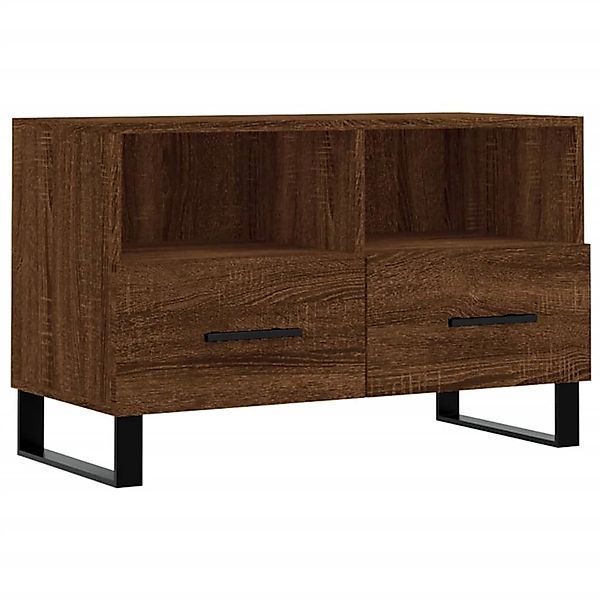 VidaXL TV-Schrank Braun Eichen-Optik 80x36x50 cm Holzwerkstoff  Modell 9 günstig online kaufen
