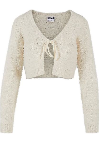 URBAN CLASSICS Strickjacke Urban Classics Damen Ladies Tied Cropped Feather günstig online kaufen