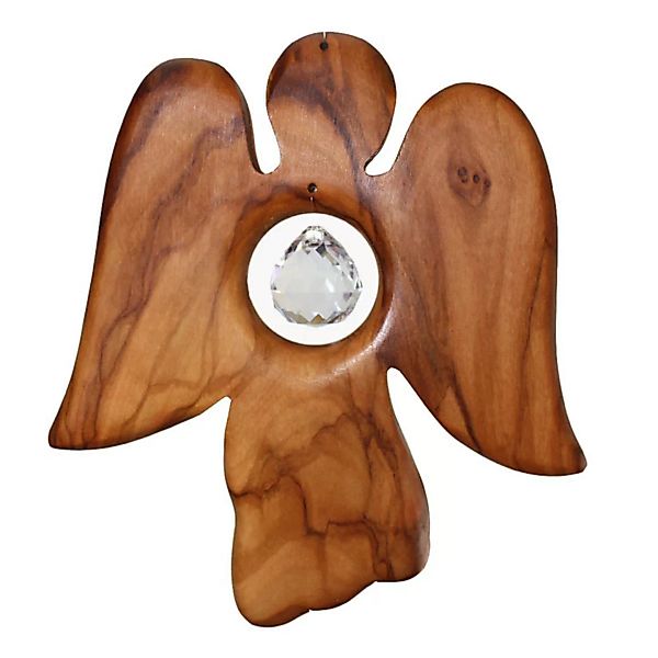 Fensterdeko Engel Aus Holz Mit Bleikristall günstig online kaufen