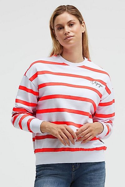 SOCCX Sweater mit Logo-Stickerei günstig online kaufen