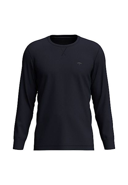 FYNCH-HATTON Langarmshirt mit Waffelstruktur günstig online kaufen