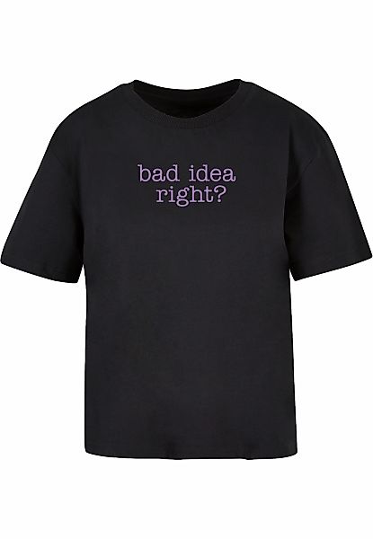 Miss Tee T-Shirt "Miss Tee Bad Idea Tee" 1 Stk. günstig online kaufen