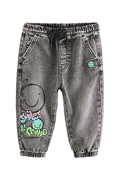 Next Schlupfjeans Jeans mit Graffiti-Print aus günstig online kaufen