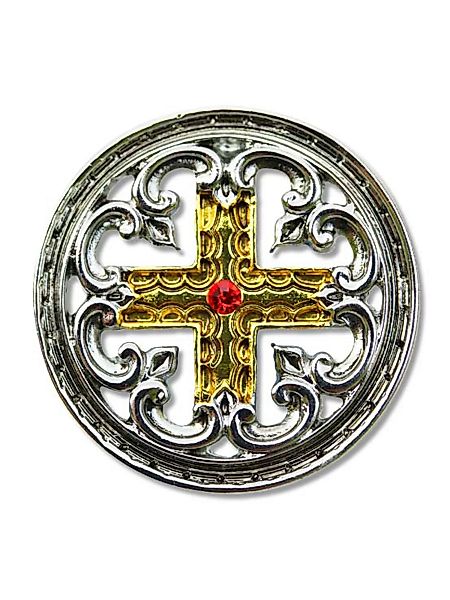 Adelia´s Amulett "Anhänger Talismane der Tempelritter", Eingekerbtes Kreuz günstig online kaufen