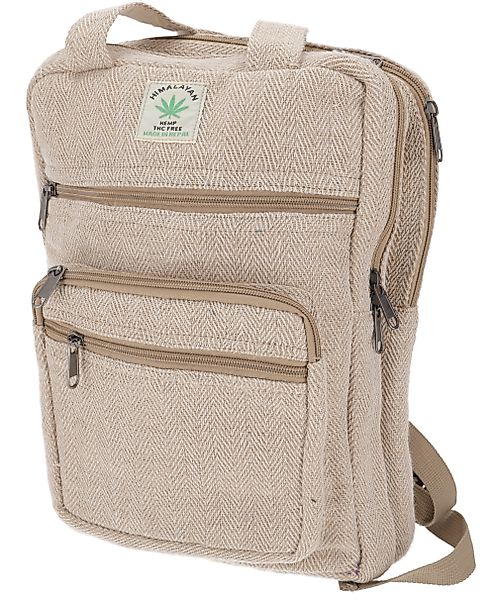 Guru-Shop Freizeitrucksack Ethno Hanf Rucksack, Laptoptasche günstig online kaufen