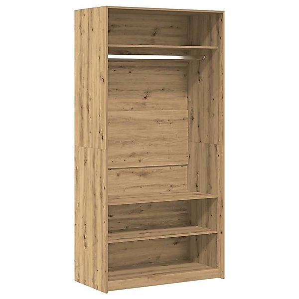 vidaXL Kleiderschrank Artisan-Eiche 100x50x200 cm Holzwerkstoff 3318625 günstig online kaufen