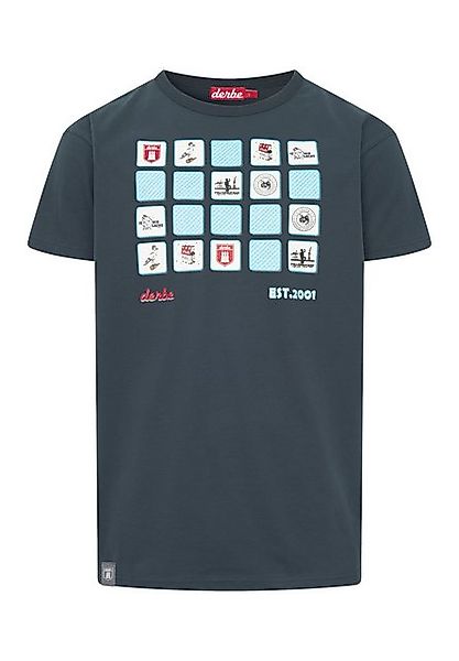 Derbe Print-Shirt Erinnerung - navy günstig online kaufen