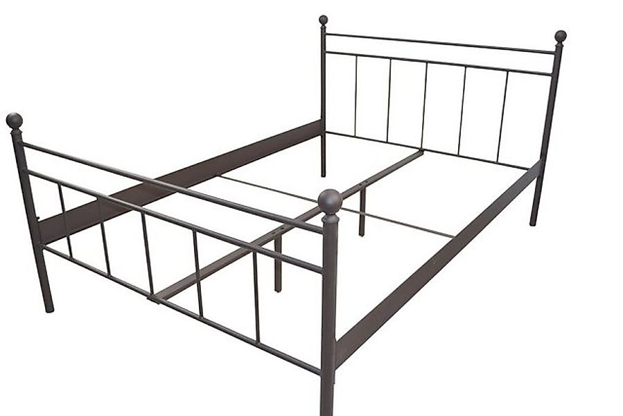 moebel-direkt-online Metallbett Anke Fb. braun (1-tlg), günstig online kaufen