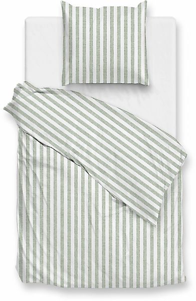 ZO HOME Bettwäsche "Banda-di-Lino" 2 Stk. tlg. Bettwäsche aus 100% Baumwoll günstig online kaufen