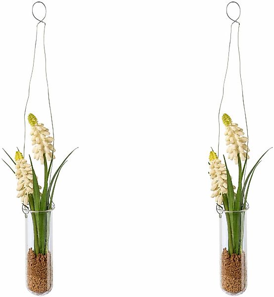 Creativ green Kunstblume "Muscari in Hängevase" günstig online kaufen