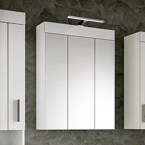 Badezimmer Spiegelschrank mit Leuchte bestellbar 60 cm breit günstig online kaufen