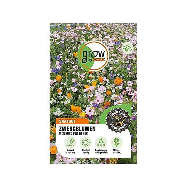 GROW by OBI Zwergblumenmischung für Bienen (einjährige und mehrjährige) günstig online kaufen