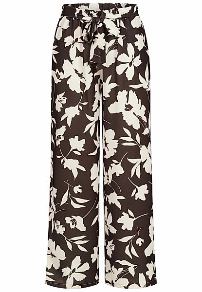 CLOUD 5IVE Stoffhose "CLOUD 5IVE Pants with tie belt and aop flower print" günstig online kaufen