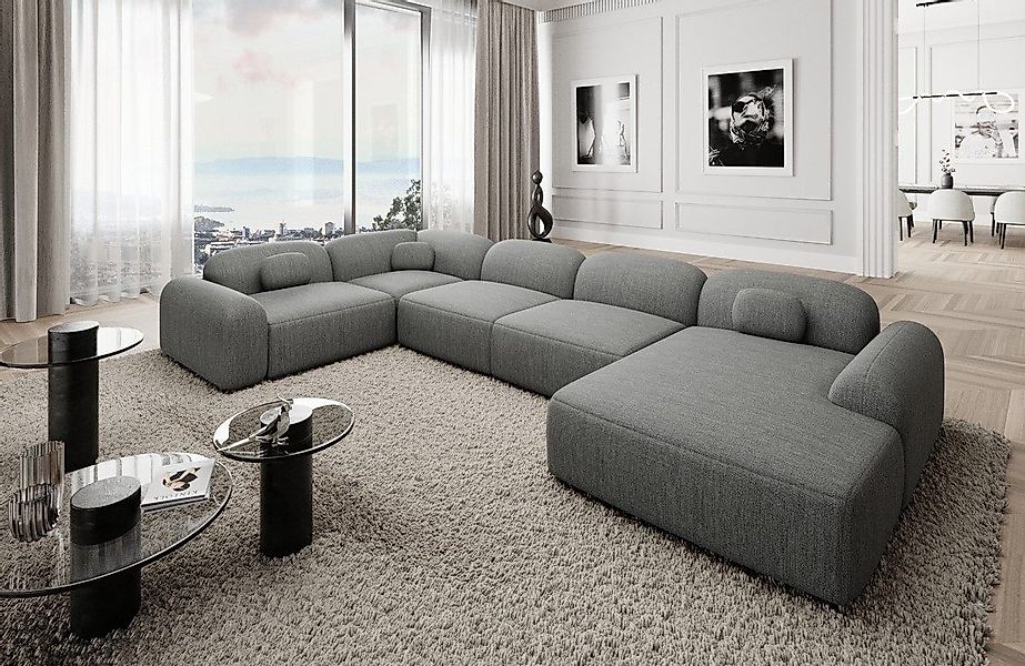 Sofa Dreams Wohnlandschaft Stoff Sofa Polstersofa günstig online kaufen