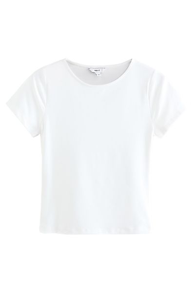 Next T-Shirt Slim Fit Kurzarm-T-Shirt mit günstig online kaufen