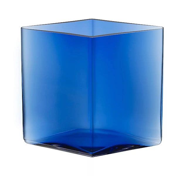 Ruutu Vase 20,5 x 18cm Ultramarinblau günstig online kaufen