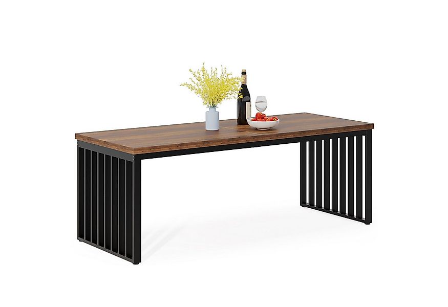 Tribesigns Esstisch für 6-8 Personen, 180 cm Langer rechteckiger Küchentisc günstig online kaufen