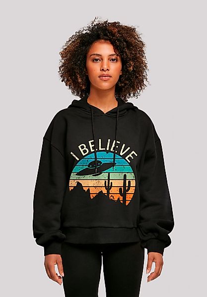 F4NT4STIC Sweatshirt "I Believe UFO Alien Sonnenuntergang", Premium Qualitä günstig online kaufen