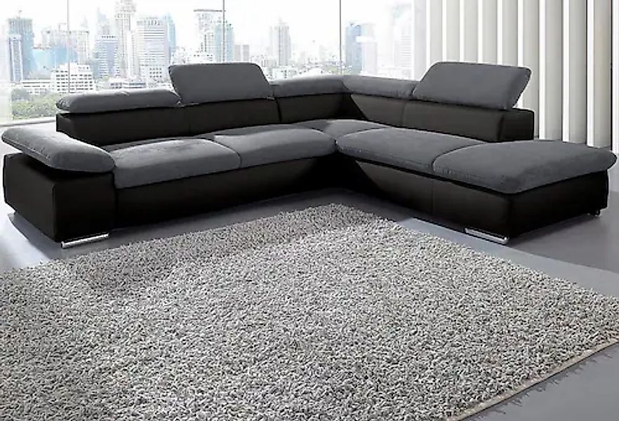 Ecksofa Valantine V, wahlweise mit Bettfunktion günstig online kaufen