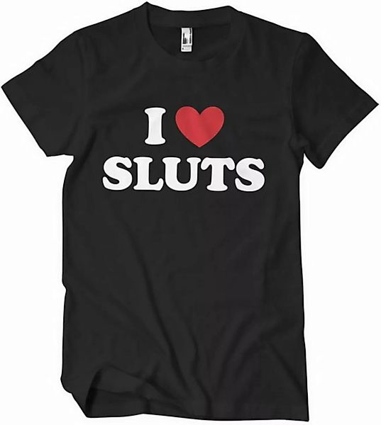Hybris T-Shirt I Love Sluts T-Shirt günstig online kaufen