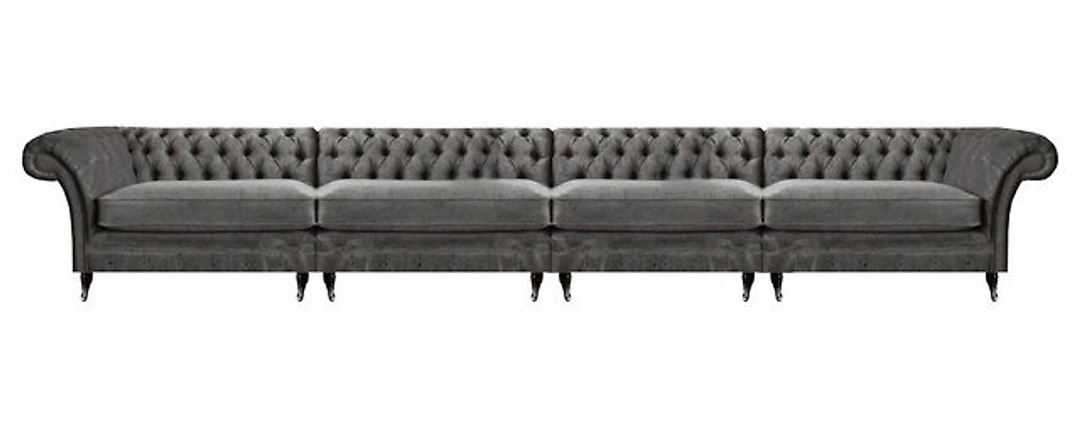 JVmoebel 4-Sitzer Chesterfield Designer Sofa Wohnzimmer Couchen Luxus Polst günstig online kaufen