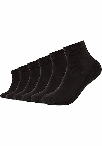 Camano Kurzsocken "ca-soft" 6 Stk. tlg. mit verstärktem Zehenbereich günstig online kaufen
