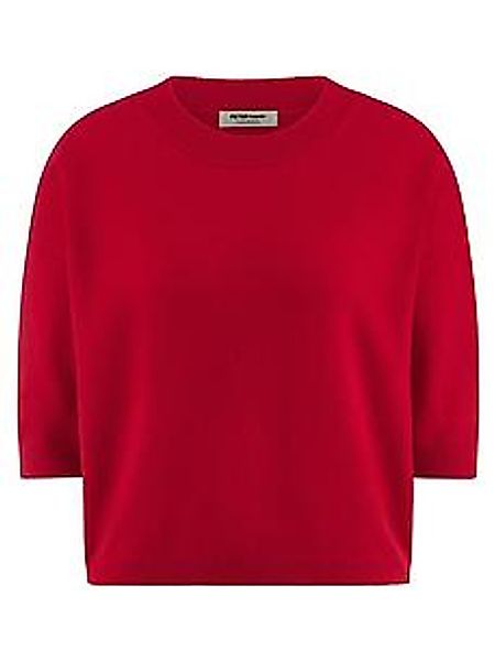 Rundhals-Pullover Peter Hahn rot günstig online kaufen