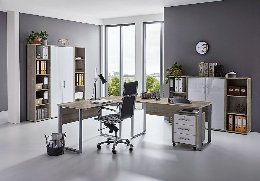 BMG Möbel Büromöbel-Set "Tabor Office", (Set, 10 tlg.) günstig online kaufen