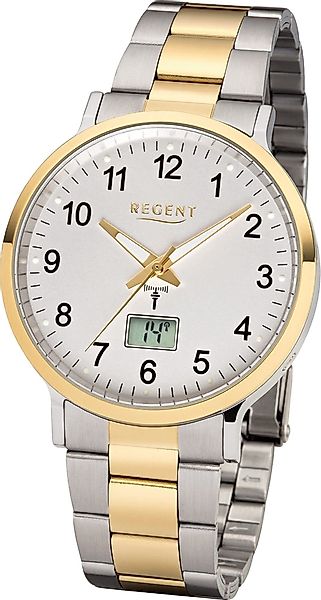 Regent Funkuhr Regent Metall Herren Uhr günstig online kaufen
