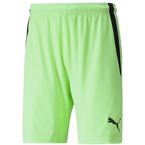 PUMA Sporthose teamLIGA Shorts kurz limegrün Herren günstig online kaufen