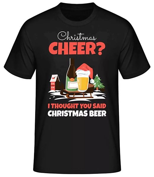 Christmas Beer · Männer Basic T-Shirt günstig online kaufen