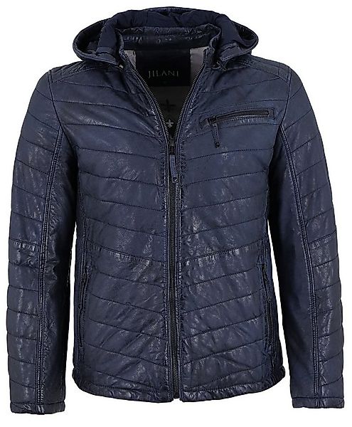 Jilani Lederjacke Simon-2 #KJ Echtleder Lederjacke Steppjacke Kapuze Lammnu günstig online kaufen