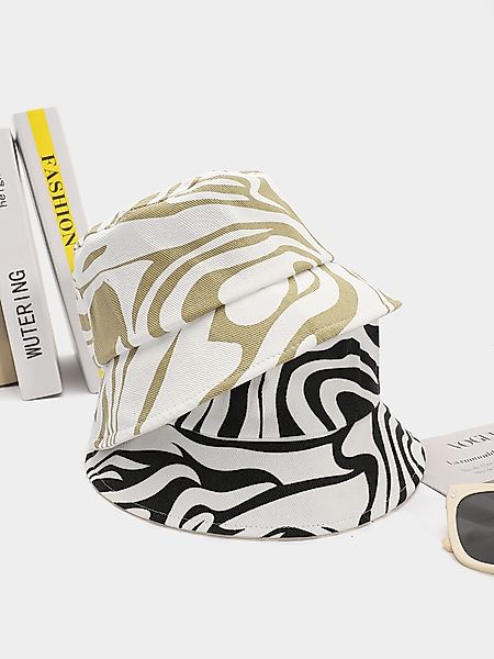 1 Stück Zebra Mustereimer Hut günstig online kaufen