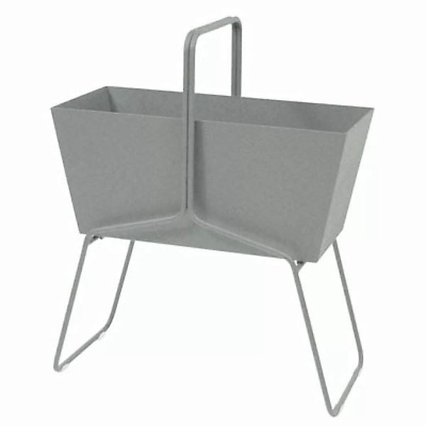 Blumenkasten Basket metall grau hoch - L 70 X H 84 cm - Fermob - günstig online kaufen