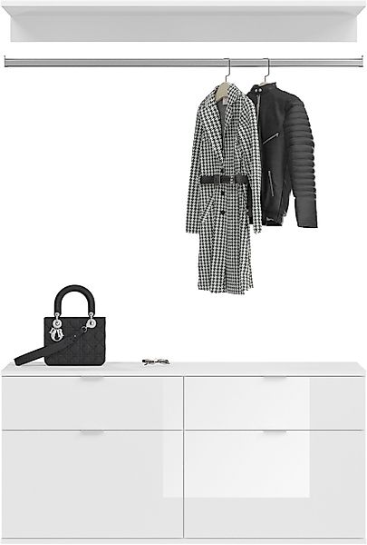 INOSIGN Garderoben-Set "Trondheim, Breite 212 cm, 5-teilig, bestehend aus:" günstig online kaufen