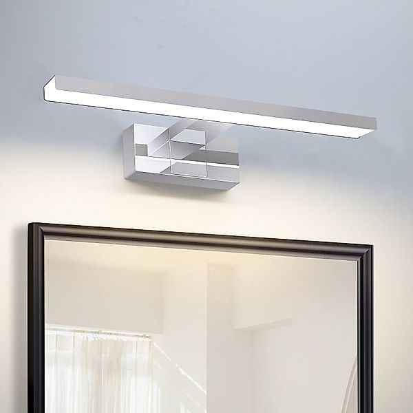 Nettlife LED Spiegelleuchte Bad 60cm Chrom günstig online kaufen