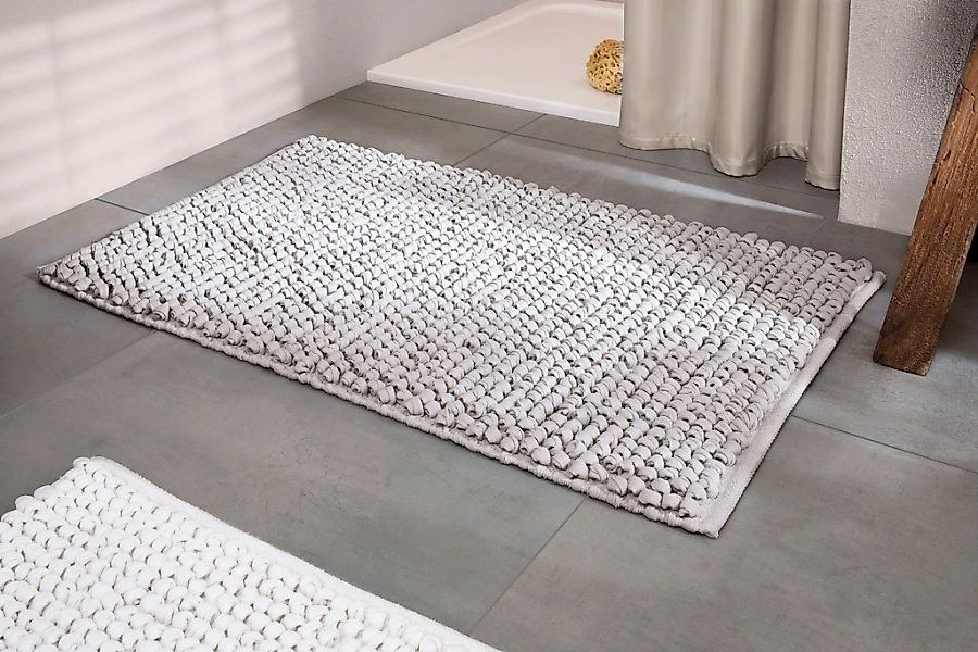 Kleine Wolke Badematte "Brava" Höhe 15 mm beidseitig nutzbar  fußbodenheizu günstig online kaufen