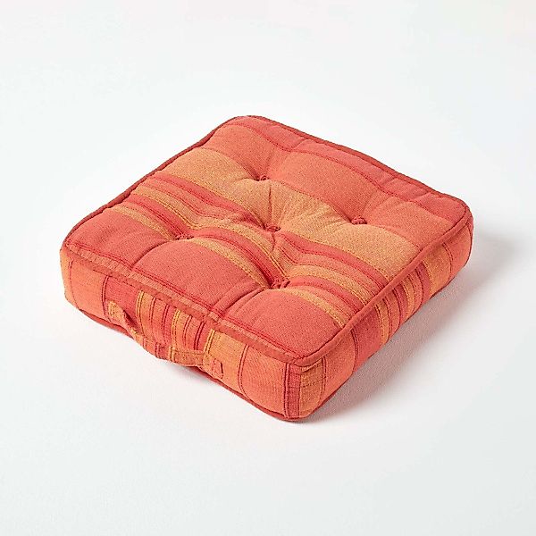 Homescapes Bodenkissen Sitzkissen Stuhlkissen Morocco terracotta günstig online kaufen