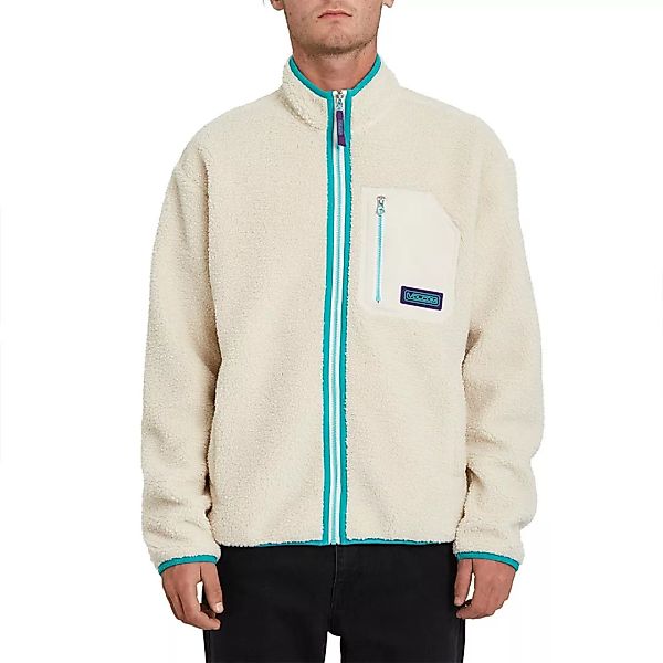 Volcom Muzzer Fuzzar Sweatshirt Mit Reißverschluss L Whitecap Grey günstig online kaufen
