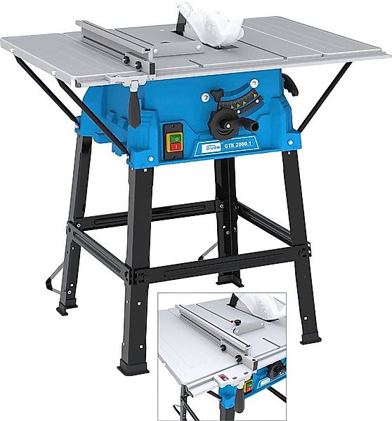 Güde Tischkreissäge TISCHKREISSÄGE GTK 2000.1, inkl. 2 Tischverbreiterungen günstig online kaufen