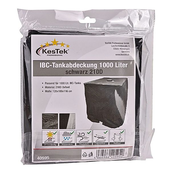 KesTek Schutzplane IBC Tank Abdeckung 1000 günstig online kaufen