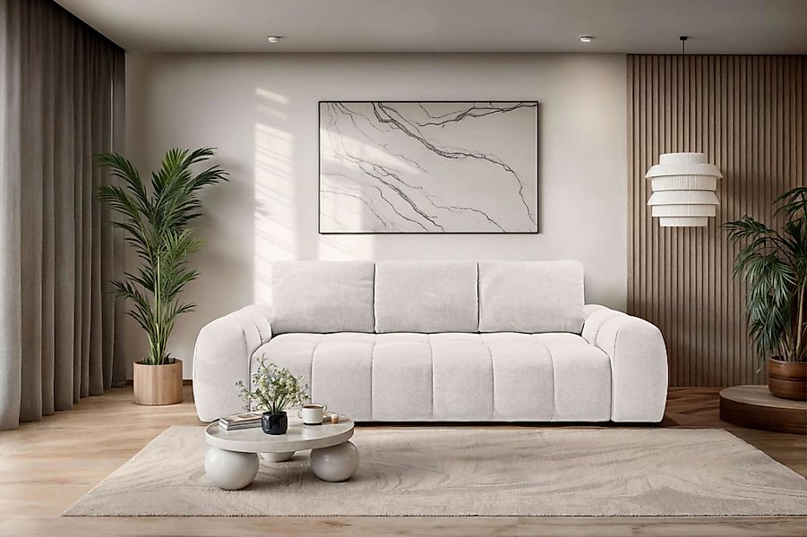 OTTO home 3-Sitzer "AZITA optionale Schlafsofa mit Bettkasten, Breite 253cm günstig online kaufen